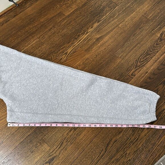 NWT Skims Heather Gray Cotton Fleece Jogger - Size XL - Picture 2 of 8